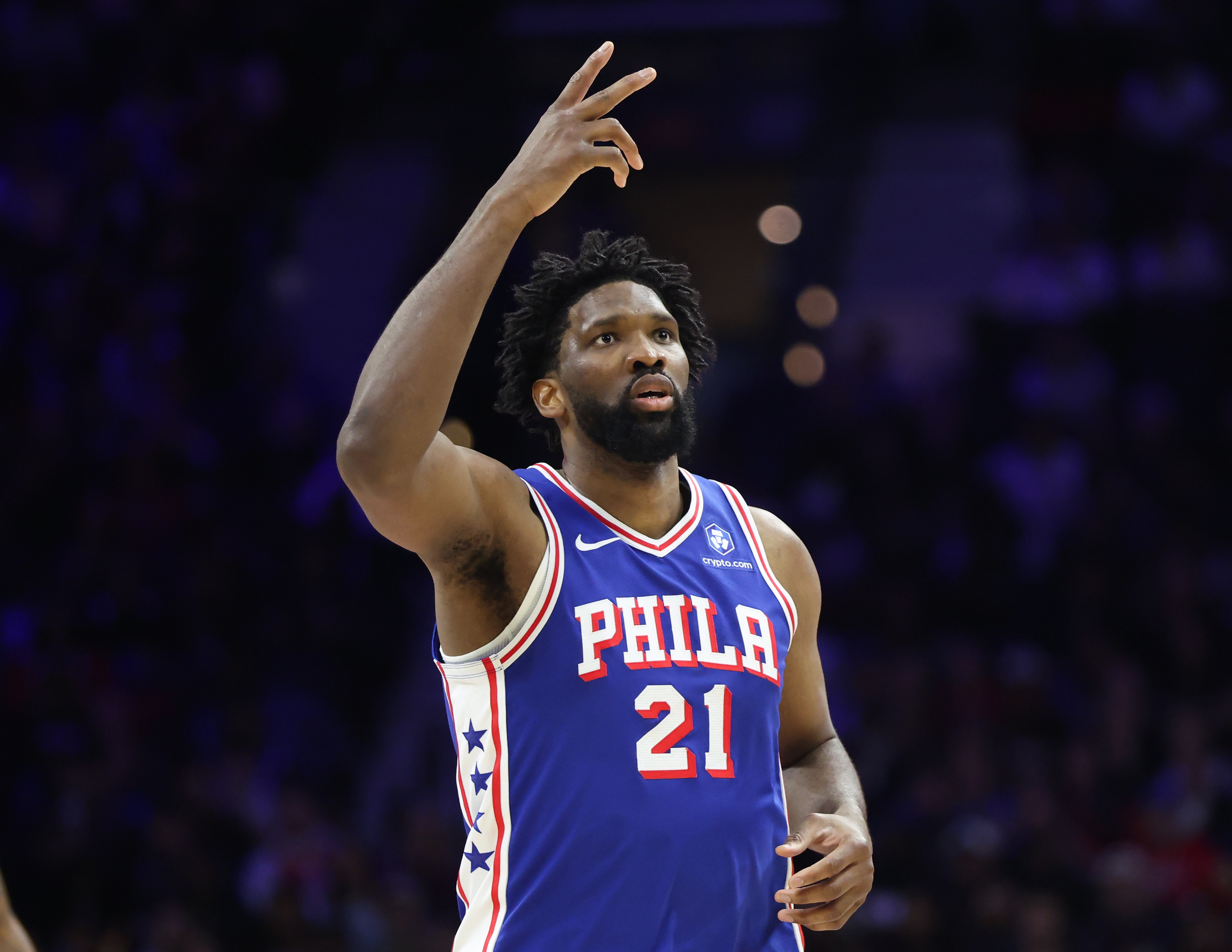 华体会官方网-状态火热！恩比德首节7中4砍下13分1板1助